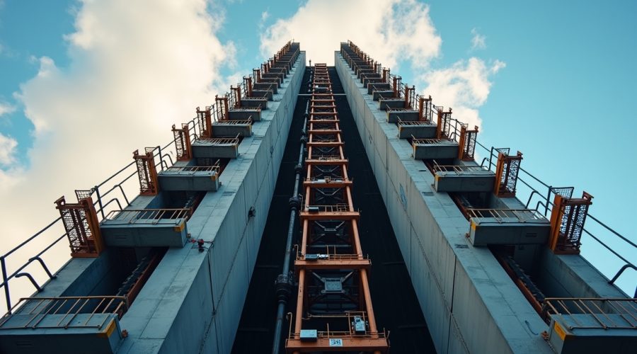 Csúsztatott zsalu technológia